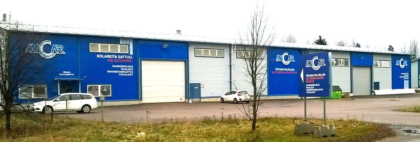 InCar Lahti julkisivu